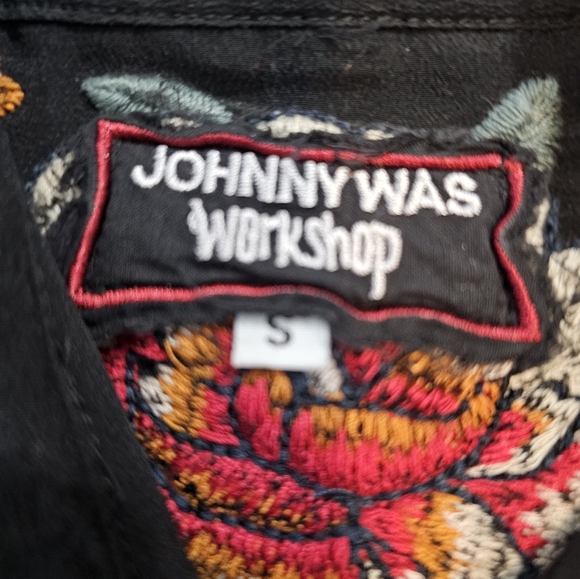 Johnny Was, Jyll Silk Embroidery Blouse - Picture 6 of 14